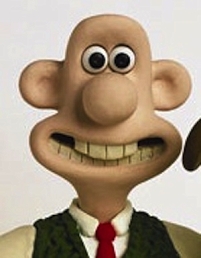 Wallace grinsend